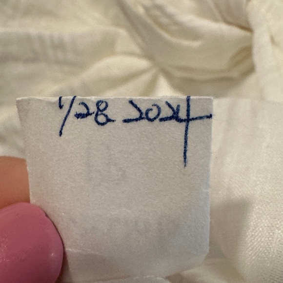 Current Air White Short Sleeve Twist Detail Blouse - Picture 8 of 9